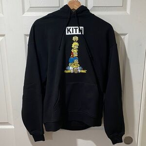 KITH x Simpsons Black Hoodie